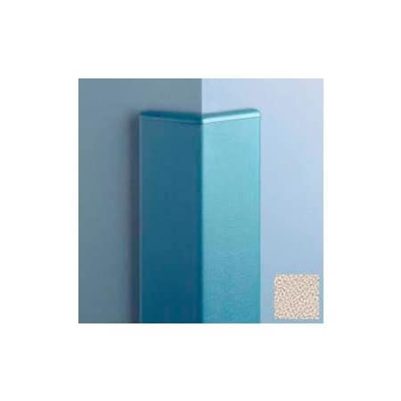 Pawling Surface Mounted Corner Guard 135Deg, 3'' Wings, 12'H W/Caps, Khaki Brown CG-135R-12-682